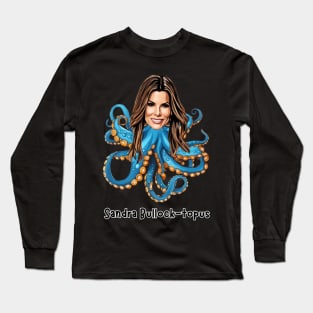 Sandra Bullock-topus Long Sleeve T-Shirt